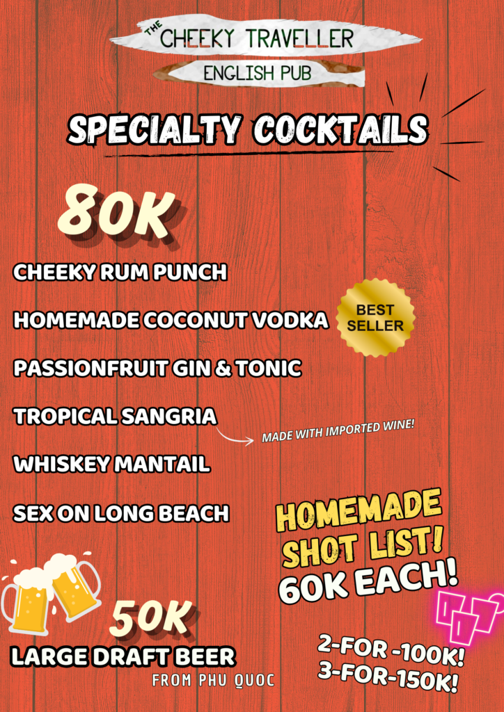 Best Cocktail bar in Phu Quoc